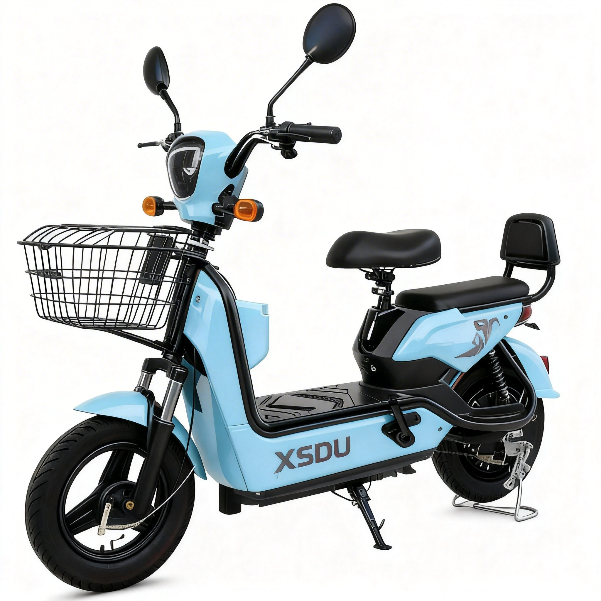 Factory Direct Sales 250W Front Hub Motor Electronic EU 48V Battery Electric City Bike Adult Mini Pedicab 