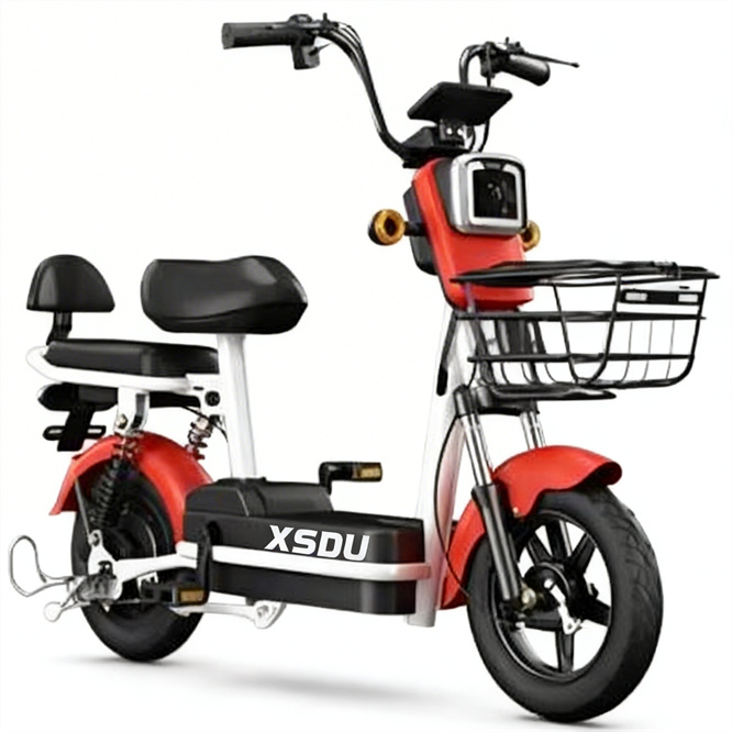 Factory Supply 35km 65km Urban Moto Electrica 350W Motor Electric Bike for Adults