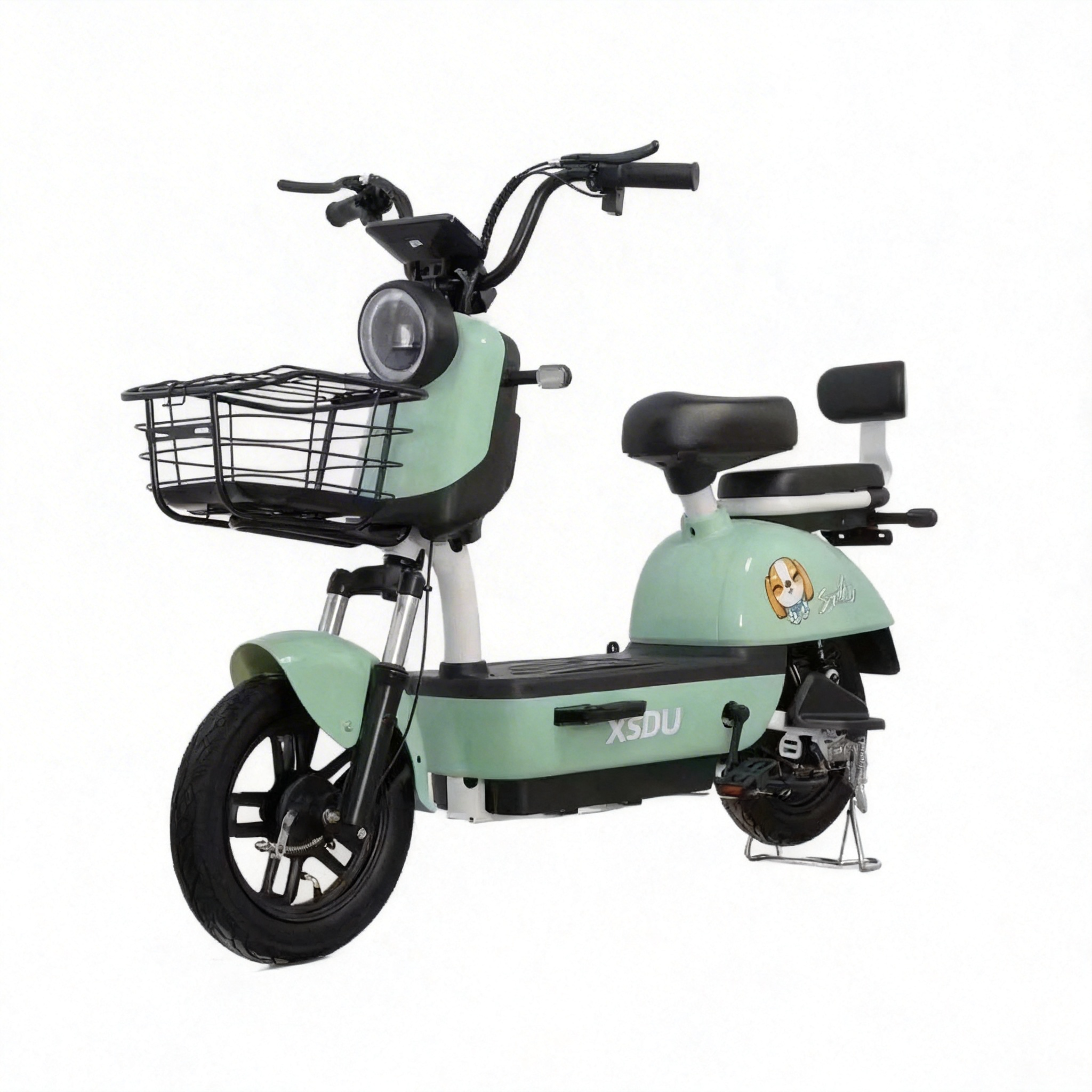 New 500w 48v Electric Moped Bike with Pedals Electrica Ebike Scooter Electric Bike Bicycle 