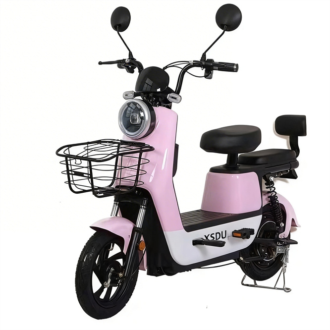 Factory Wholesale Electric Bicycle 350W 48V Adult Electric City Bike Lead-acid Battery Two-wheeled Electric Scooter