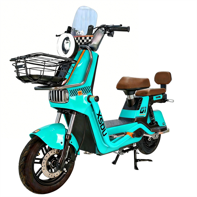 12 Inch Tires Chinese Factory Electronic Long Range Electric Bike with LCD Display and Lead Acid Battery 