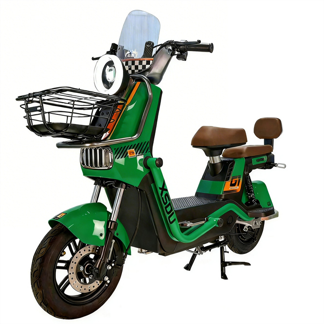 12 Inch Tires Chinese Factory Electronic Long Range Electric Bike with LCD Display and Lead Acid Battery