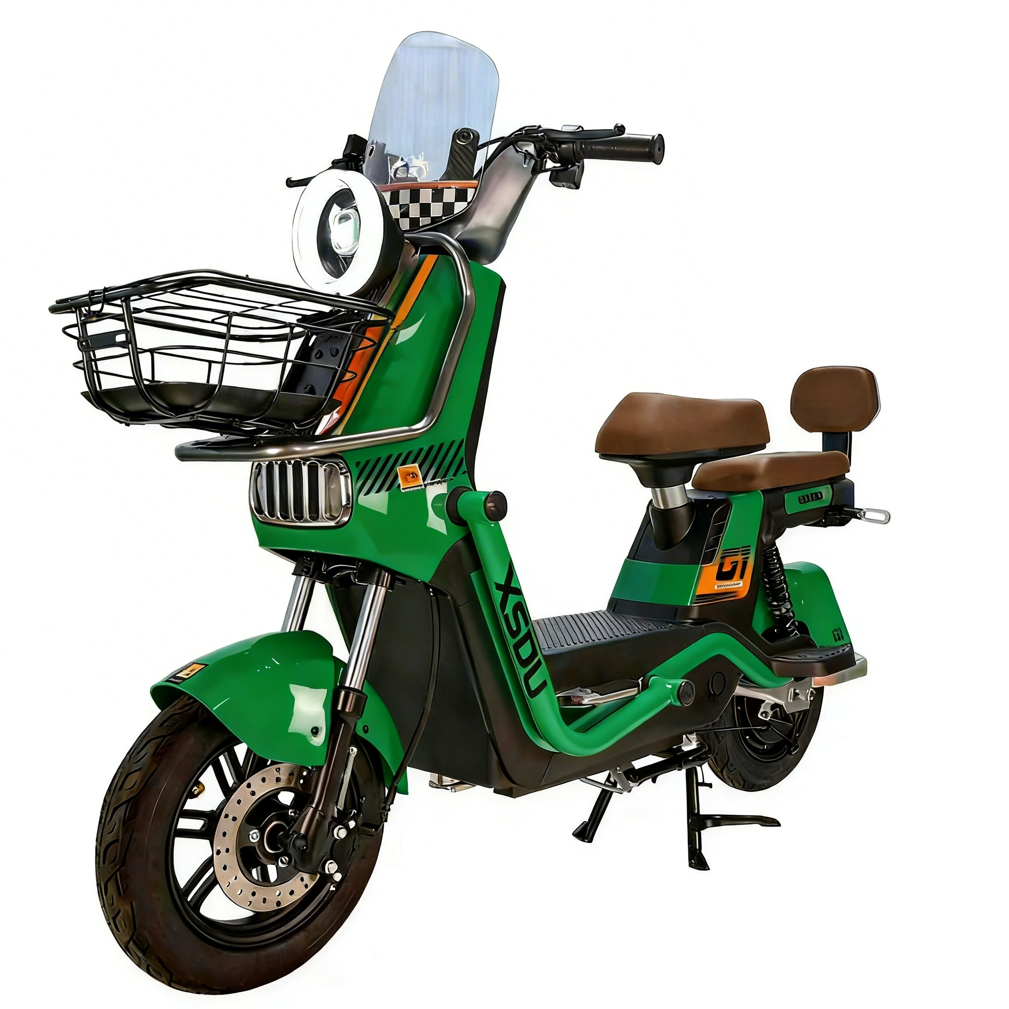 12 Inch Tires Chinese Factory Electronic Long Range Electric Bike with LCD Display and Lead Acid Battery