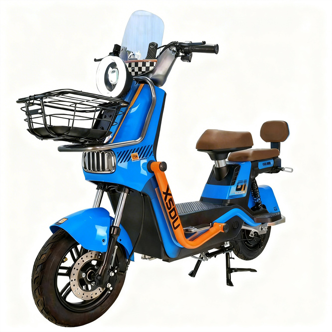 12 Inch Tires Chinese Factory Electronic Long Range Electric Bike with LCD Display and Lead Acid Battery 