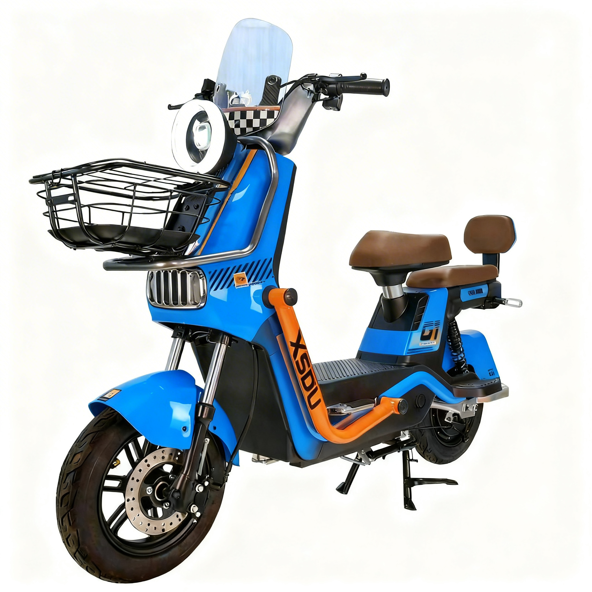 12 Inch Tires Chinese Factory Electronic Long Range Electric Bike with LCD Display and Lead Acid Battery 