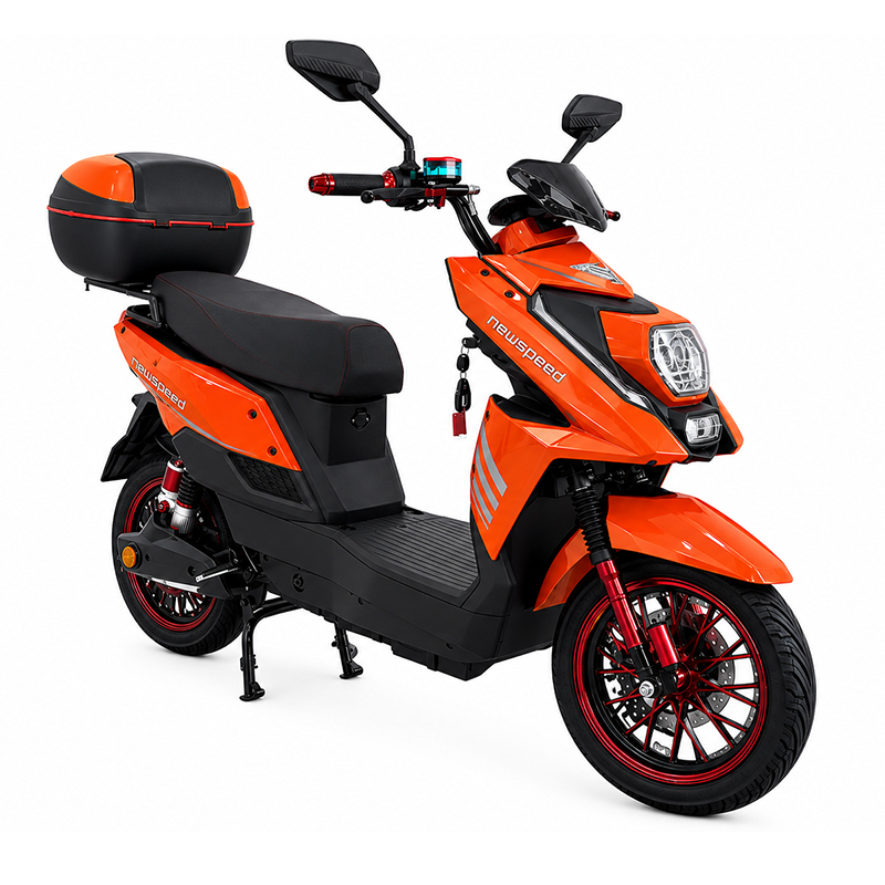 New Chinese Factory Hot Electric Motorcycle 1000W Electric Scooter Lead-acid Battery Electric Bike 