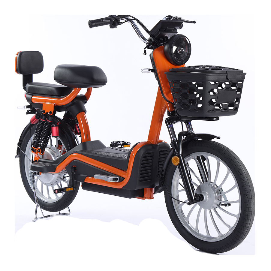 Cheapest Price Electric Scooter Carbon Steel Frame Electric Bike with Motor Low Prices 20inch Electric City Bicycle for Adult 
