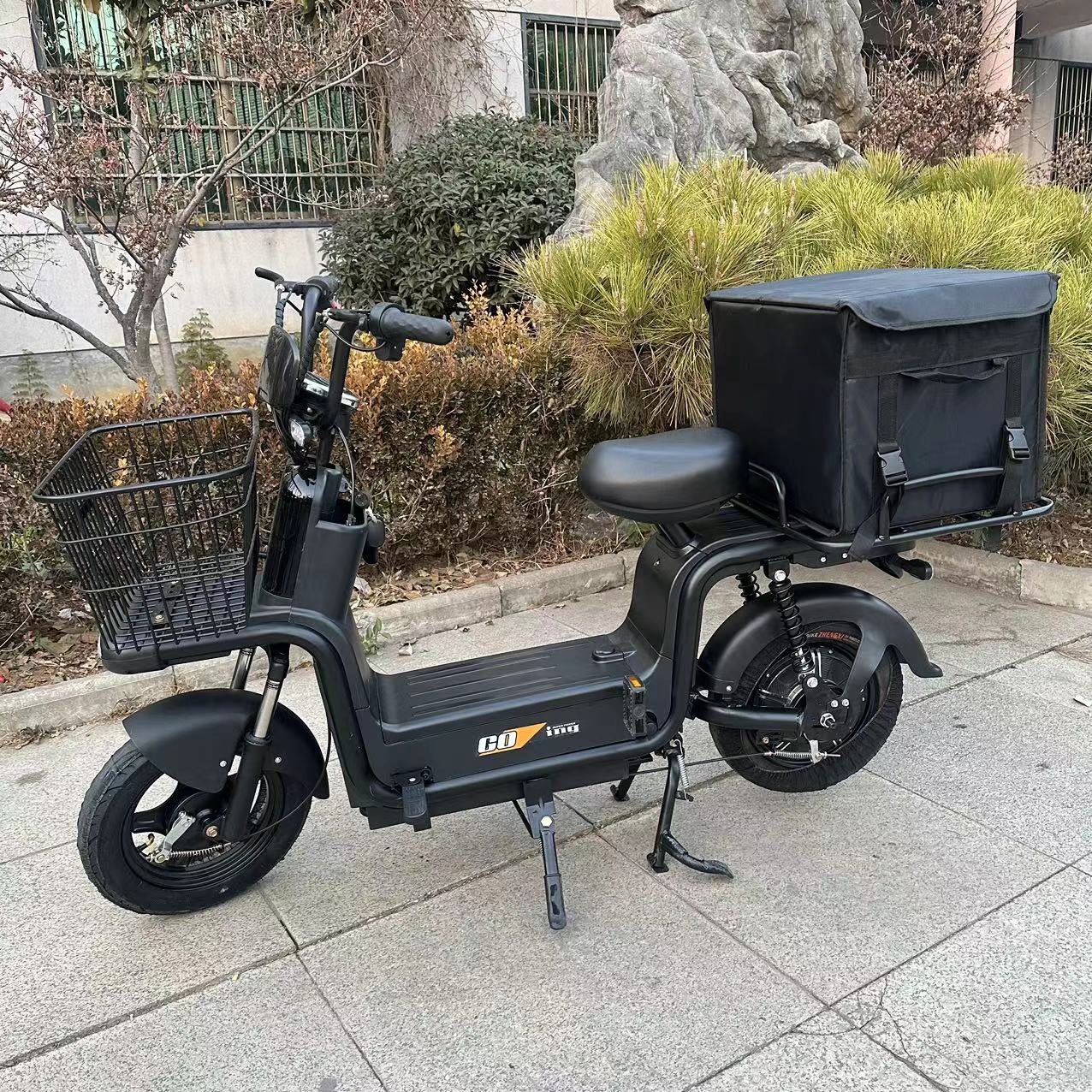 Factory Wholesale  Lead-acid Battery Two-wheeled Electric Scooter Electric Bicycle 350W 48V Adult Electric City Bike
