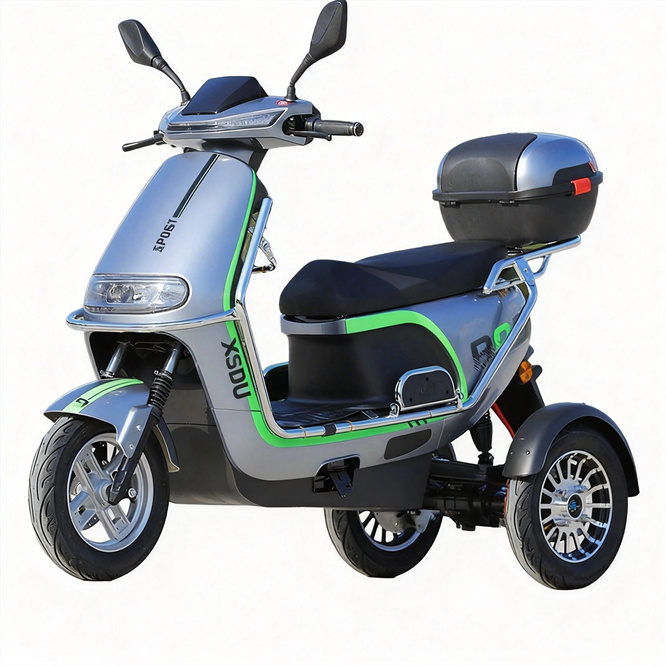 Skilled Technology Design T4P-1 Outdoor Leisure Power Adult Electric Motorcycle Elderly 4 Wheels 60V Lithium Mobility 