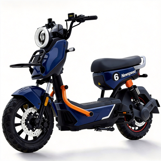2026 Commercial Electric Delivery Motorcycle Large Capacity Cargo Box 200KG Load Integrated GPS Scooter