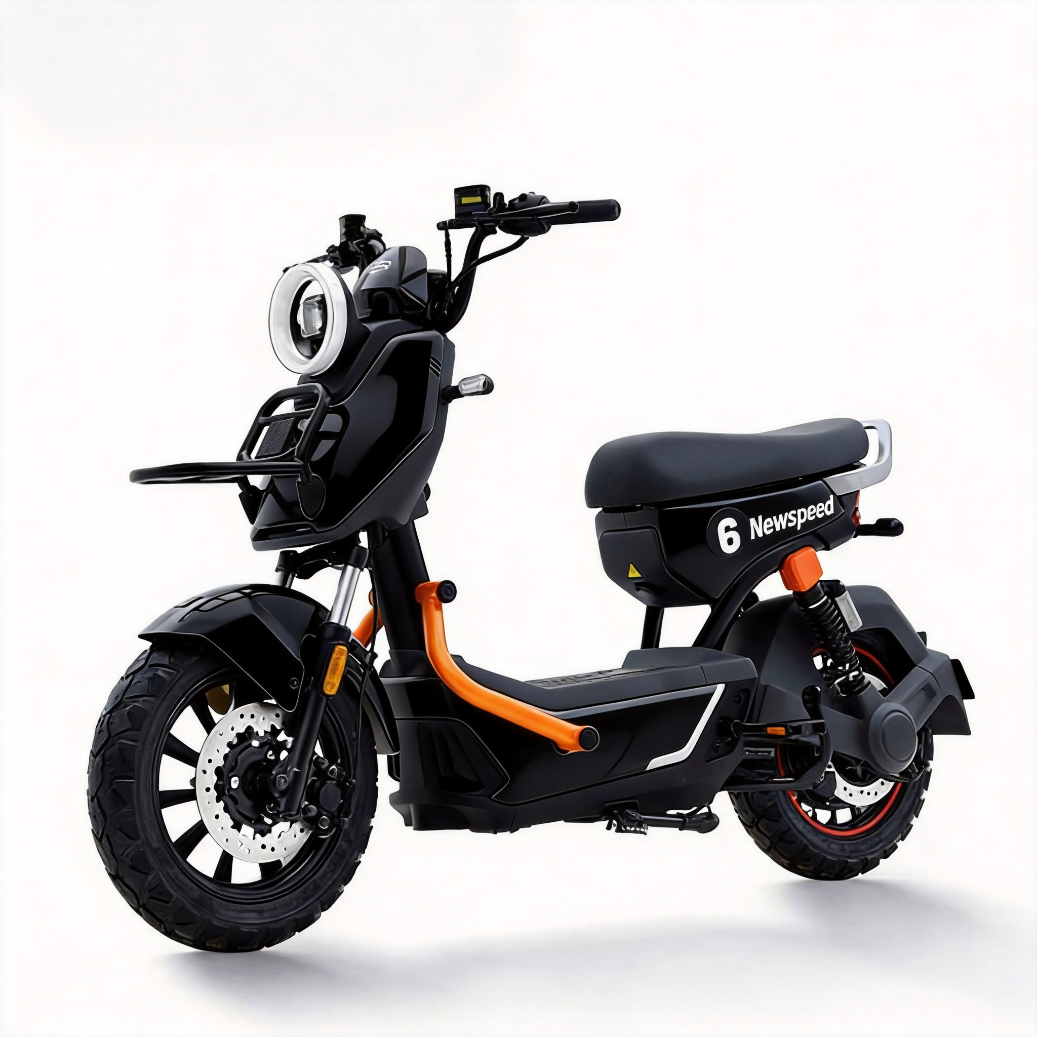 2026 Commercial Electric Delivery Motorcycle Large Capacity Cargo Box 200KG Load Integrated GPS Scooter 