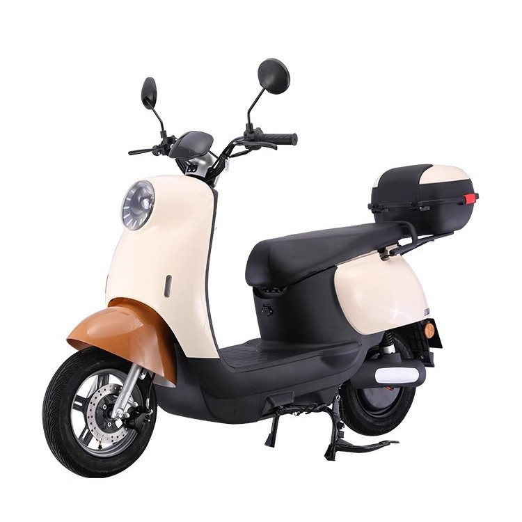 Popular 72v Electric Moped Scooter for Women Safe Lightweight with Backrest CKD Price Electric Motorcycle 