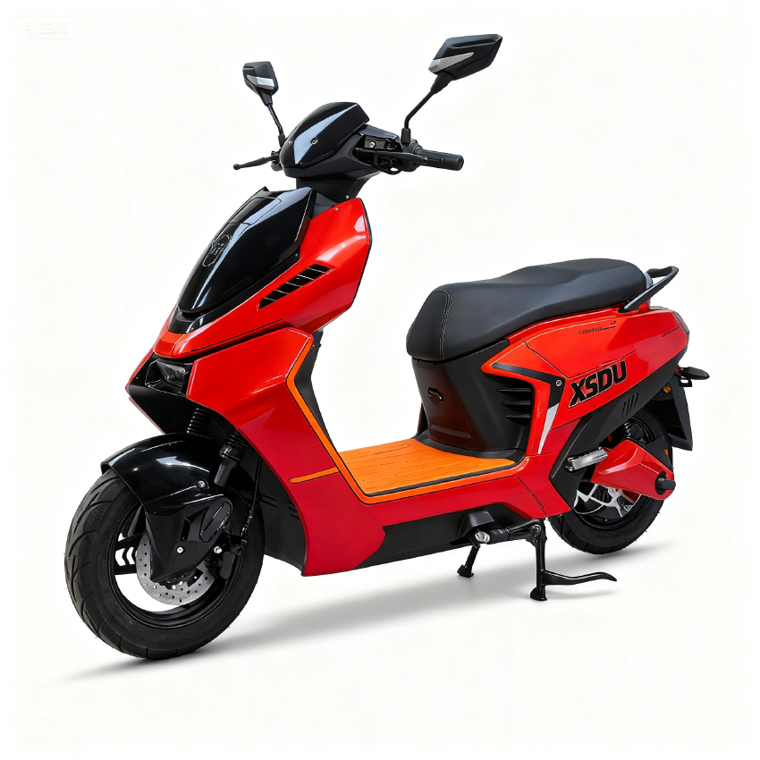 Factory Direct Sales 2000W 72V Electric Sportbikes High-Speed 80Km/h Streetmotorcycle 