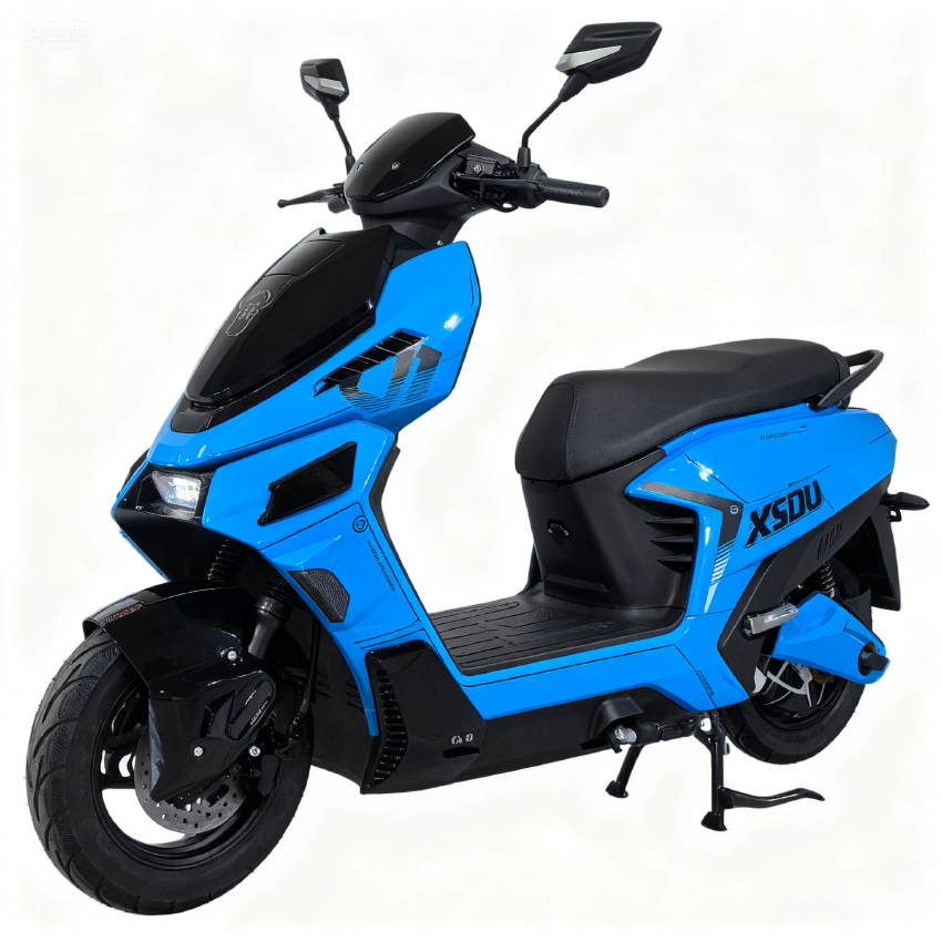 Factory Direct Sales 2000W 72V Electric Sportbikes High-Speed 80Km/h Streetmotorcycle 