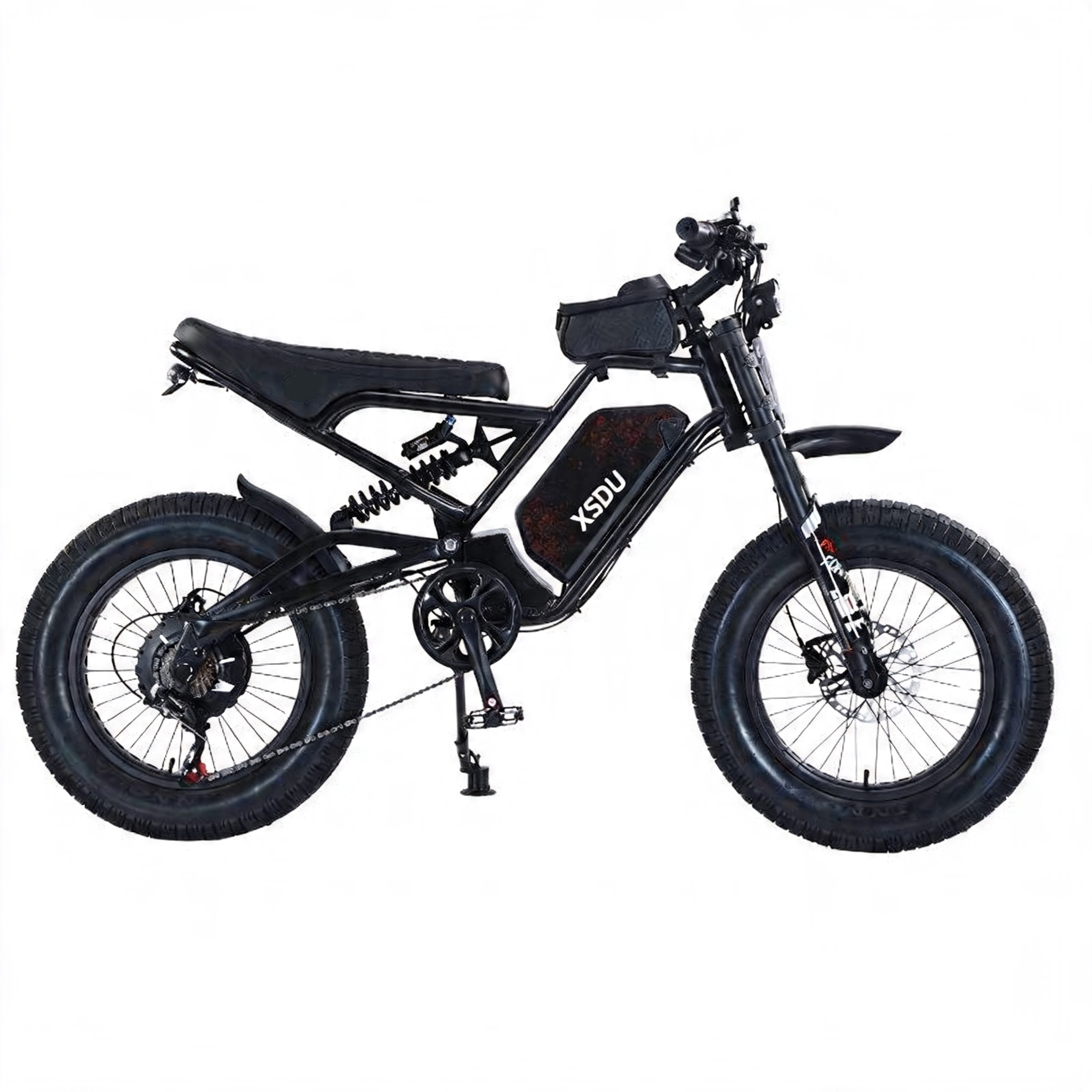 20 Inch Fat Tire Electric Bike 52V High Torque Drive System 25Ah Long Range Battery Adult Off Road Adventure E Bike 