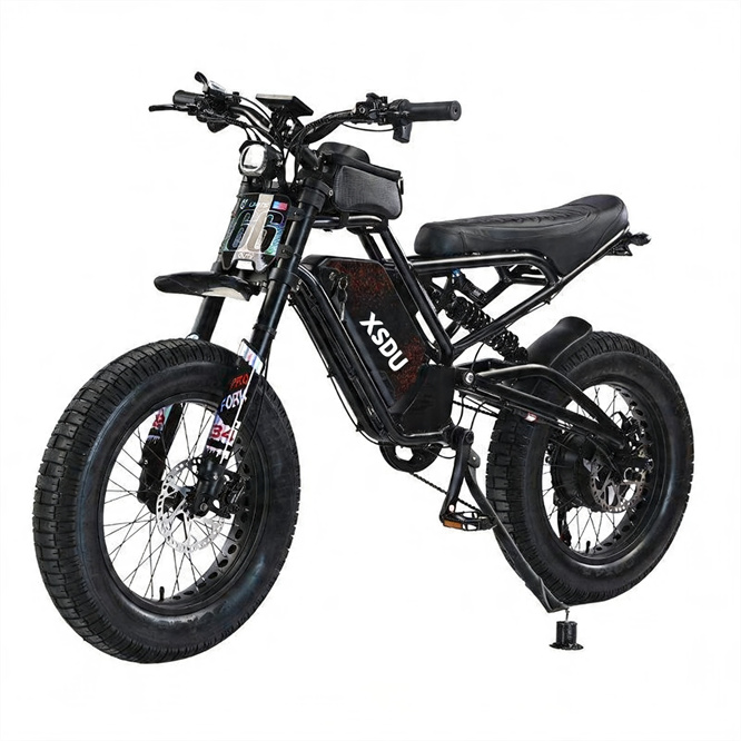 20 Inch Fat Tire Electric Bike 52V High Torque Drive System 25Ah Long Range Battery Adult Off Road Adventure E Bike 