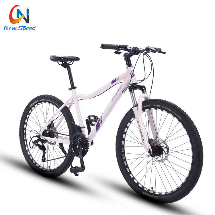 26/27.5 Inch Aluminum Alloy Frame Disc Brake Steel Rim 24 Speed Women's Mountain Bike