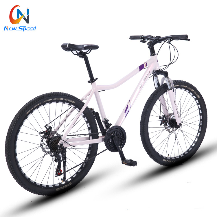 26/27.5 Inch Aluminum Alloy Frame Disc Brake Steel Rim 24 Speed Women's Mountain Bike 