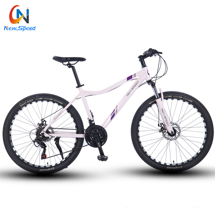 26/27.5 Inch Aluminum Alloy Frame Disc Brake Steel Rim 24 Speed Women's Mountain Bike 