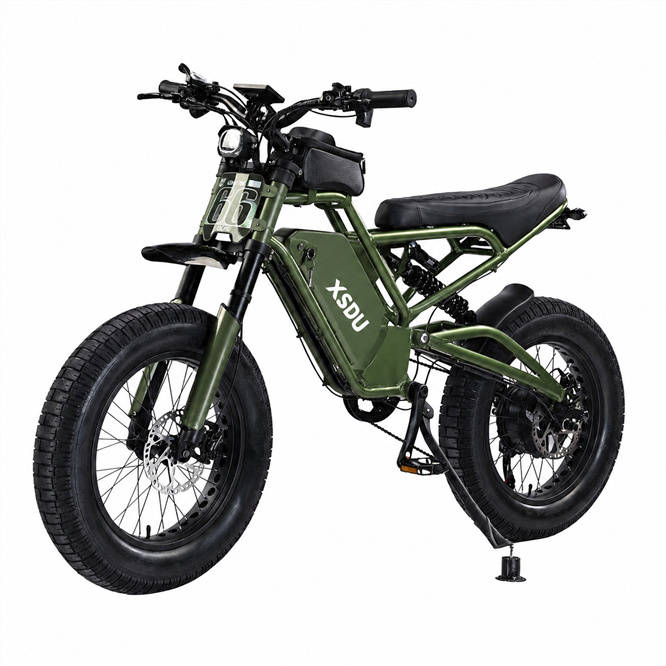 52V 1500W Brushless Lithium Battery Disc Brake Fat Tire Electric Bike 25Ah Long Range High Torque China Factory Direct 