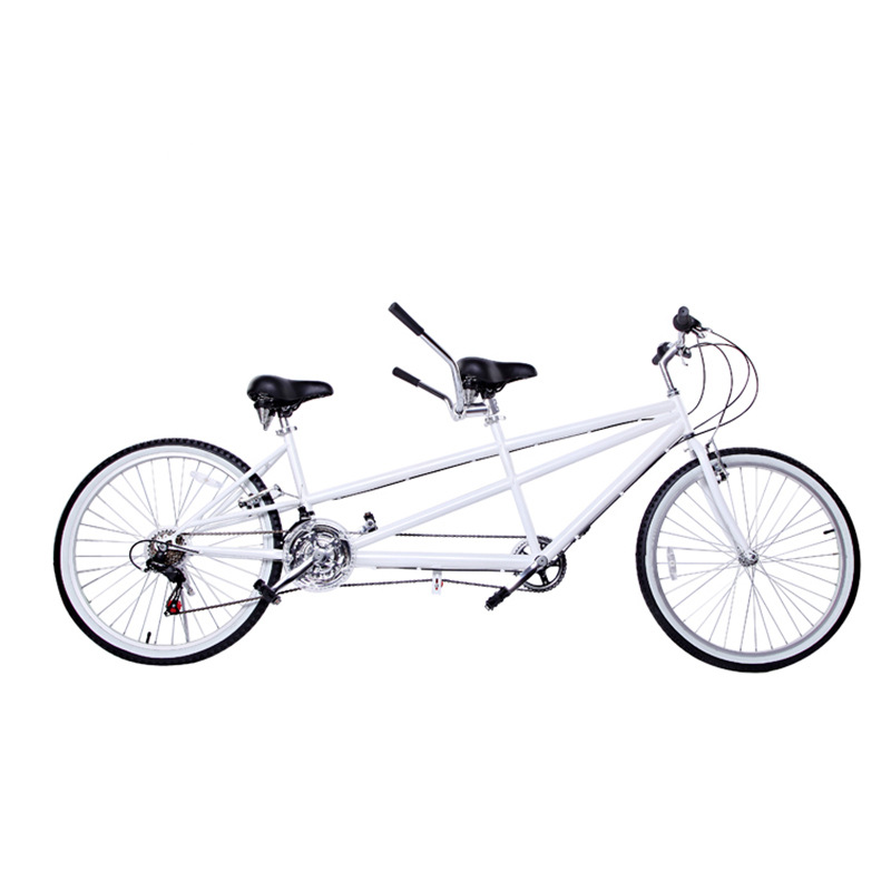 26 Inch tandem Bike for Sale Family tandem Bike Double Seat Bike Two People Rental Sightseeing tandem Bicycle