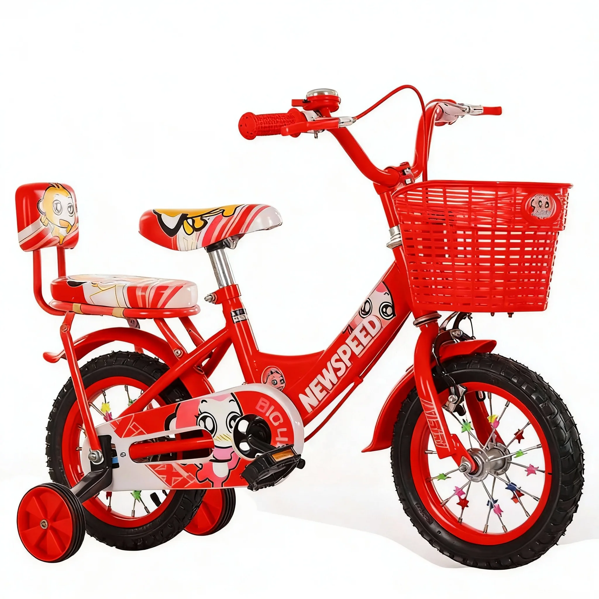 Cheap Price Steel Single Speed 12-18 Inch Kids Bike for 2-7 Year Old Girls with Training Wheels