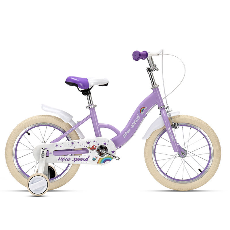 Cheap Price 12 Inch 12 Speed Steel Frame Kids Folding Bike with Training Wheels for Boys and Girls 3-12 Years 