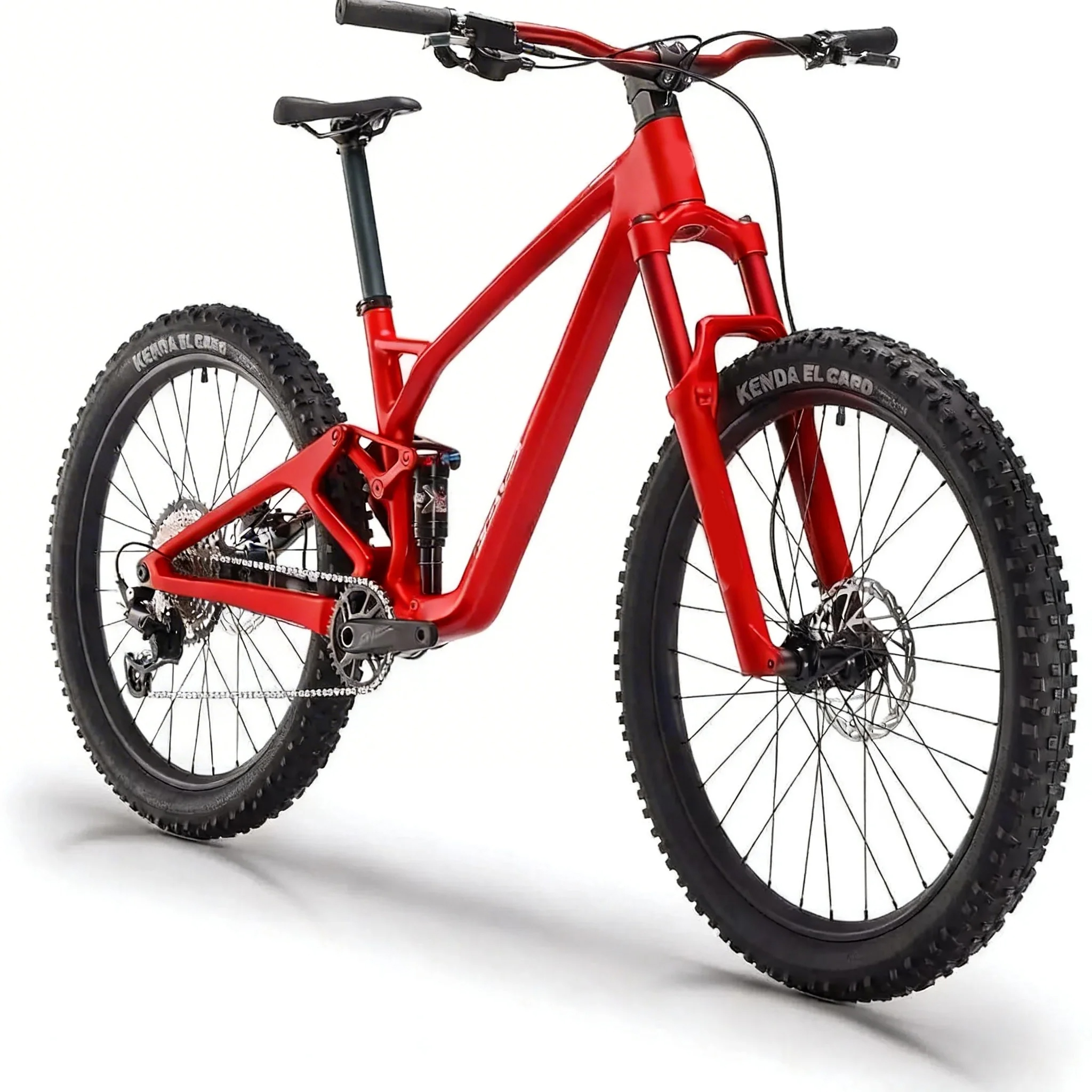 Carbon Fiber Soft Tail Mountain Bike All Terrain Suspension Off-Road Fox  Front Fork and Adult Racing 